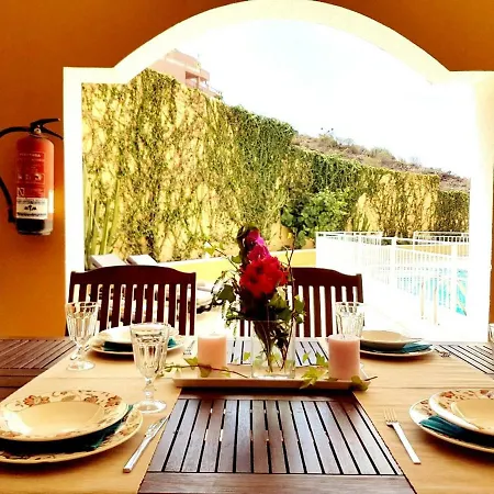 Roque Conde 4 With Private Pool, Large Terrace, Sea-view, Wifi, Bbq, Dishwasher, Garage, Sat-tv Villa